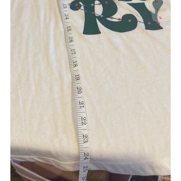 Old Navy Christmas Holiday Pajama Lounge Shirts Size Large 12-14 - Picture 5 of 12